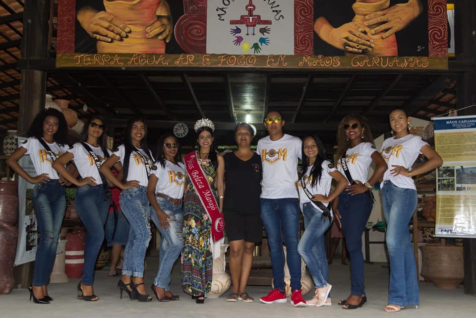 Candidatas do Concurso Miss Beleza Marajó 2018 visitaram a Instituição Caruanas do Marajó Cultura